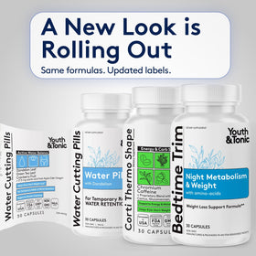 Capsules de Youth & Tonic pour déshydratation et énergie