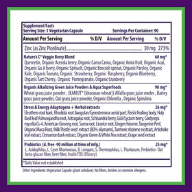 Capsules de Zinc Picolinate Paradise Herbs dans une main