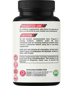 Capsules DEDICAD sur un fond neutre