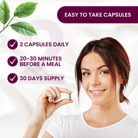 Capsules du complément alimentaire PHYTOCHOICE sur fond blanc