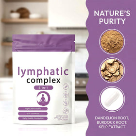 Capsules du Complexe Lymphatique PBZPBZ sur une surface blanche