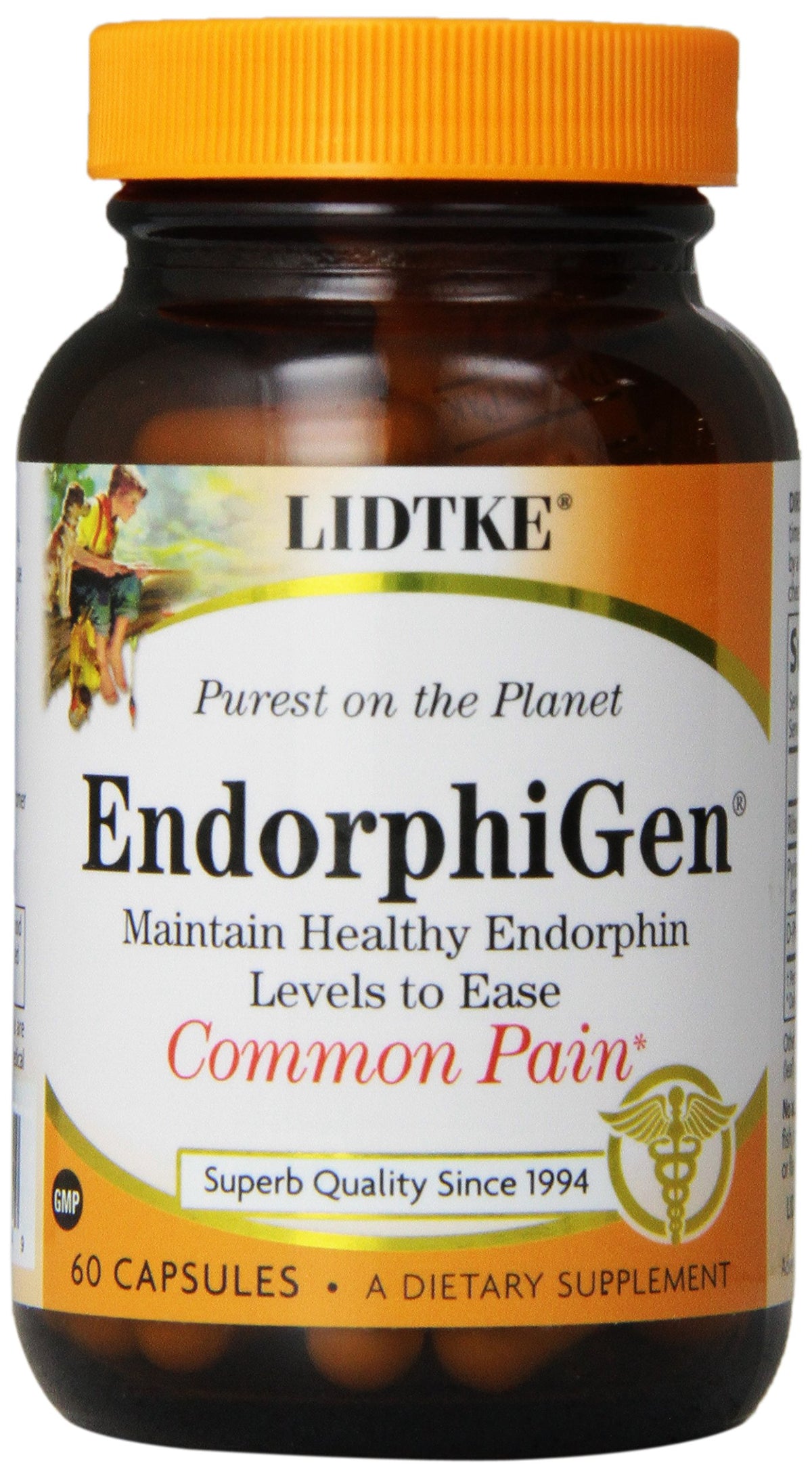 Capsules Endorphigen Lidtke 60 Comp. vue de face