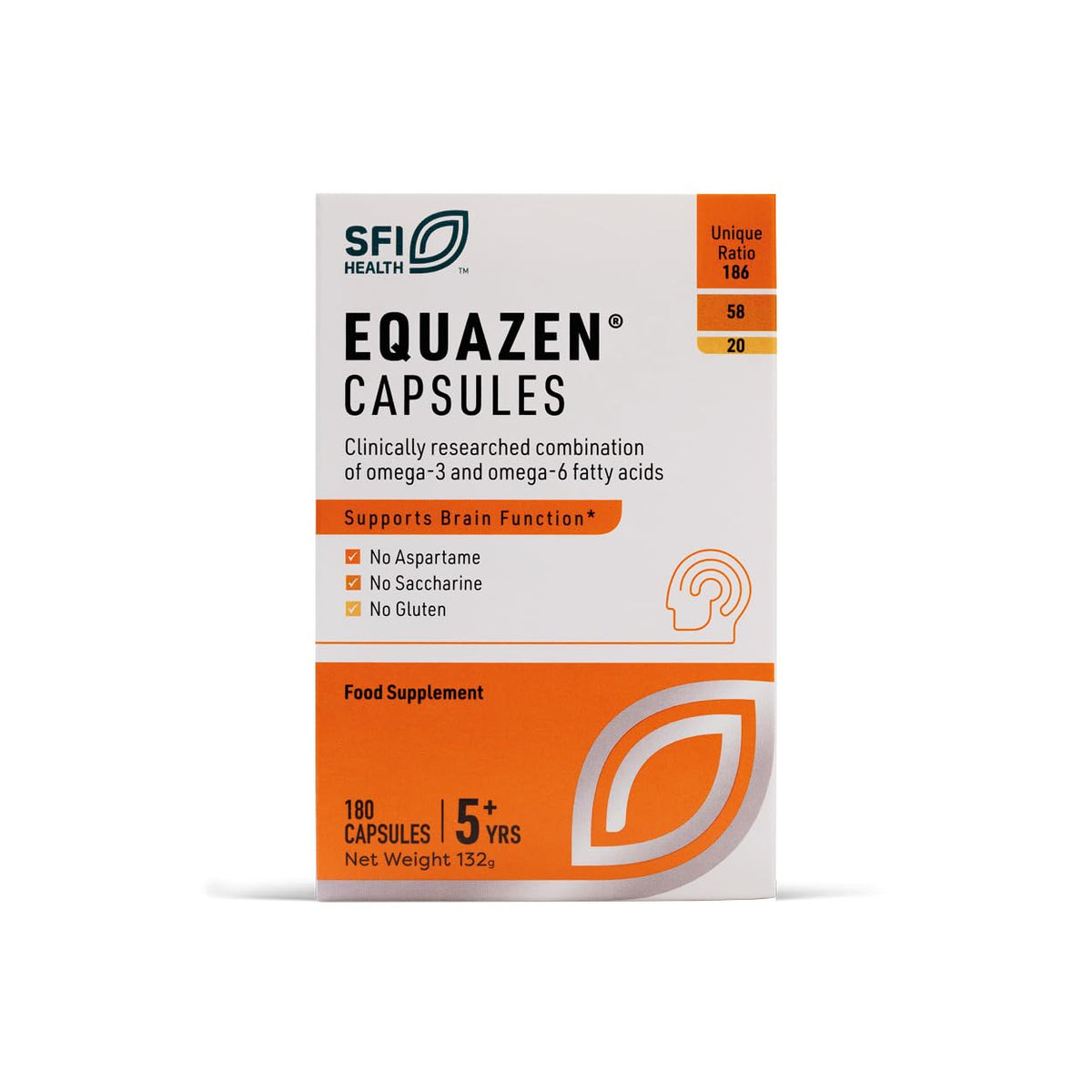 Capsules Equazen Omega 3 & 6, flacon de 180 capsules