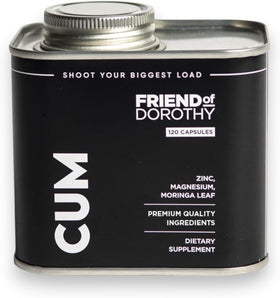 Capsules FRIEND OF DOROTHY soutien santé reproductive masculine, vue de face