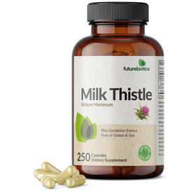 Capsules Futurebiotics Extrait de Chardon-Marie 250 capsules front view