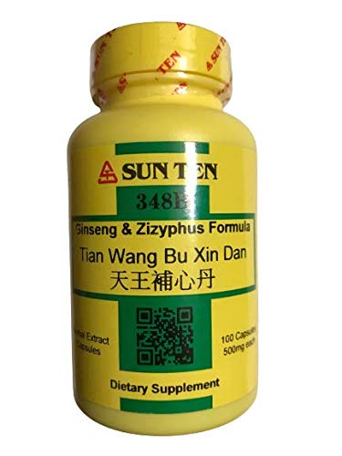 Capsules Ginseng & Zizyphus Sun Ten 84g, vue de l'avant