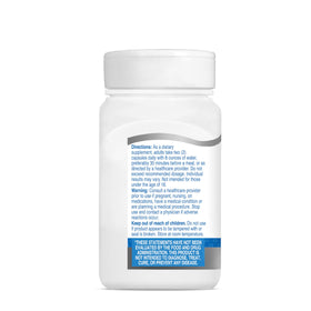 Capsules GLP-1 21st Century avec un verre d'eau
