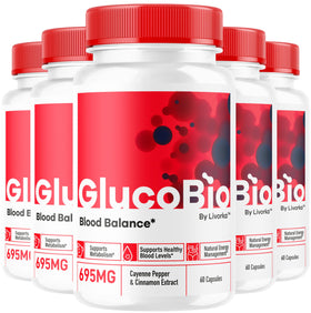 Capsules GlucoBio LIVORKA en flacon de 300 capsules vue de face