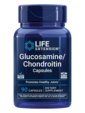Capsules Glucosamine/Chondroitin Life Extension 100 capsules vue avant