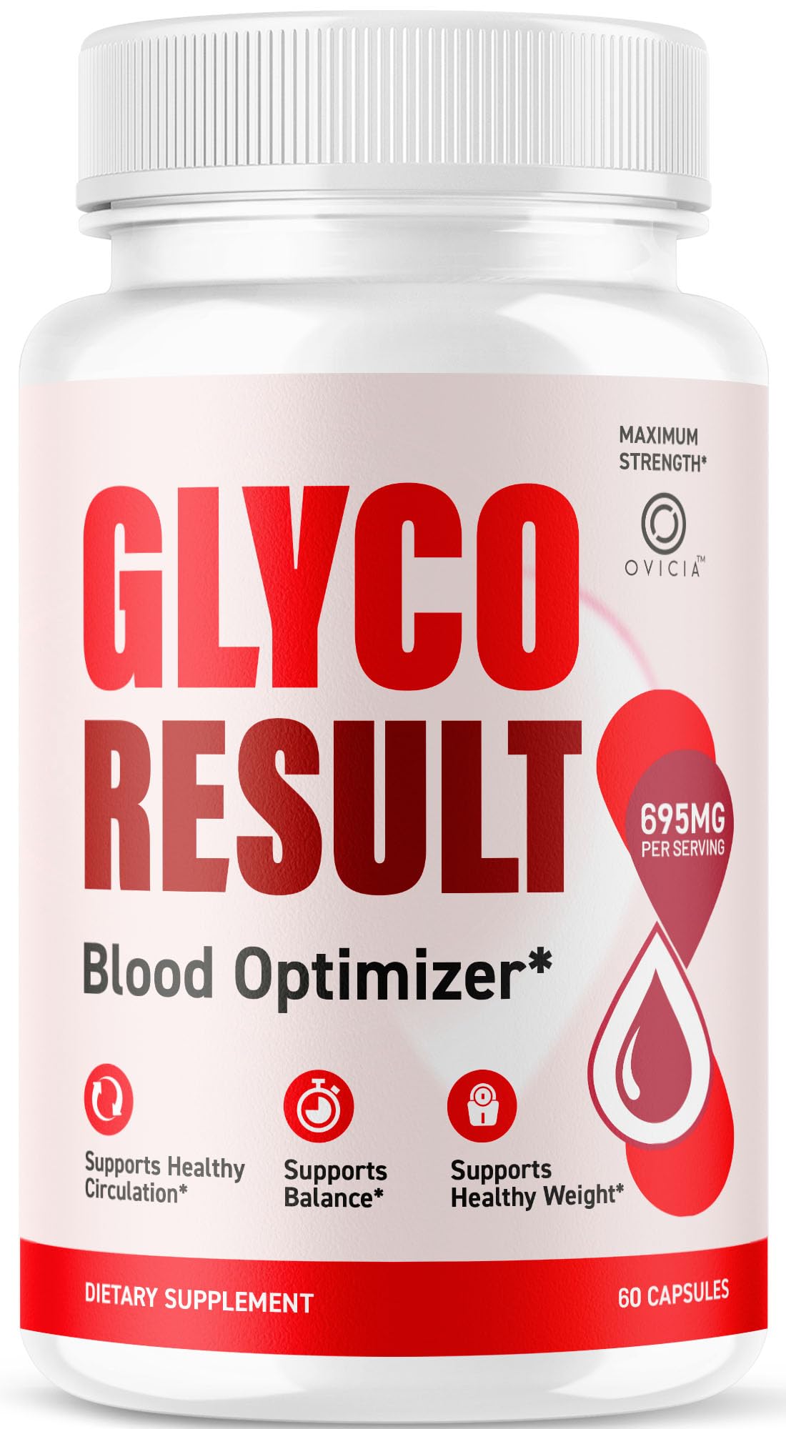 Capsules Glyco Result 60 capsules vue de face