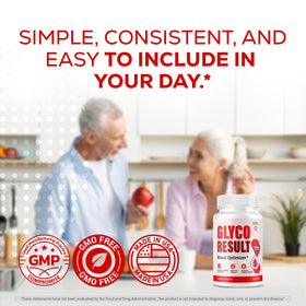 Capsules Glyco Result OVICIA avec quelques capsules à côté