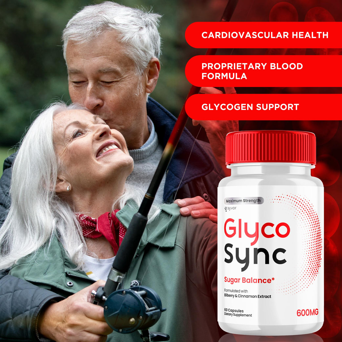 Capsules Glyco Sync de Syvor, vue de côté