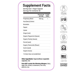 Capsules HAIRtamin avec étiquette visible