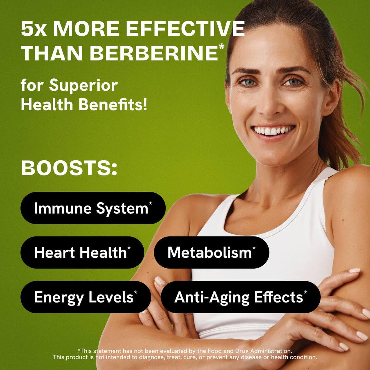 Capsules HealMeal Dihydroberbérine sur fond blanc