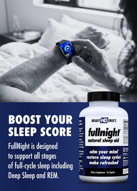 Capsules HEALTH DIRECT pour un sommeil naturel sur une table