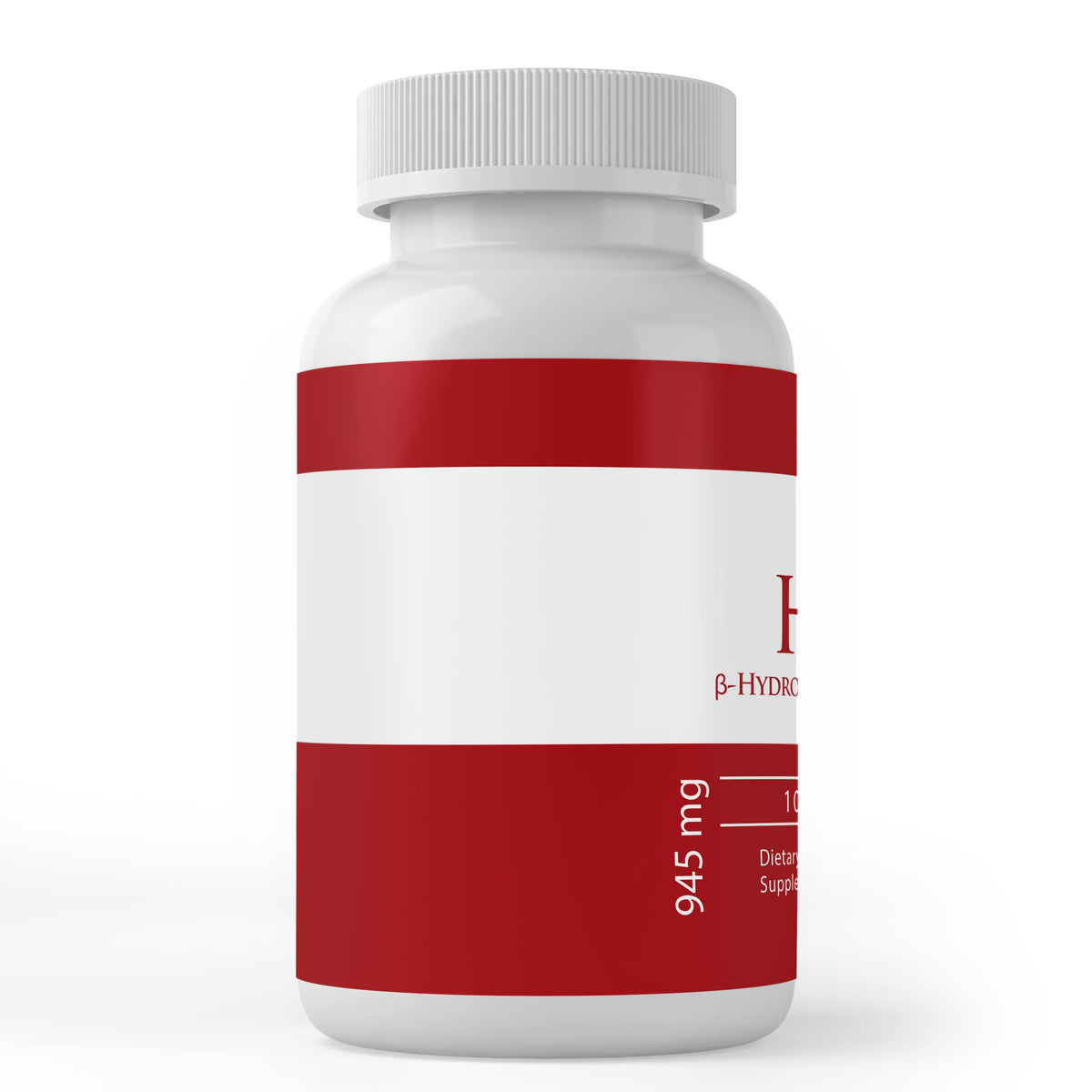 Capsules HMB de PURE ORIGINAL INGREDIENTS, vue rapprochée