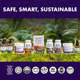 Capsules Host Defense Lion's Mane dans un bol