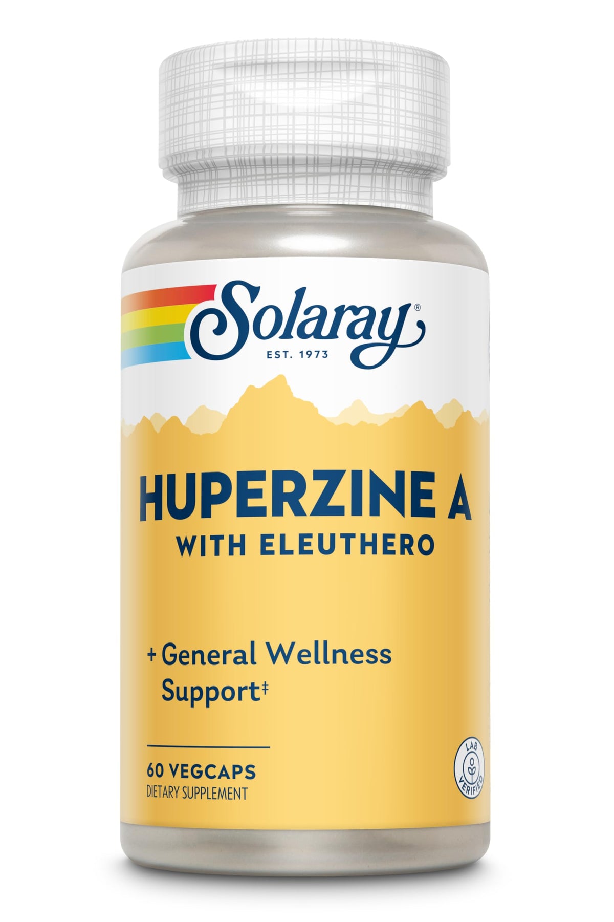 Capsules Huperzine A de SOLARAY, 50mcg, vue de face