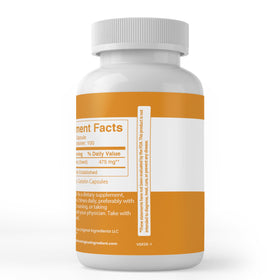 Capsules Irvingia PURE ORIGINAL INGREDIENTS sur fond blanc