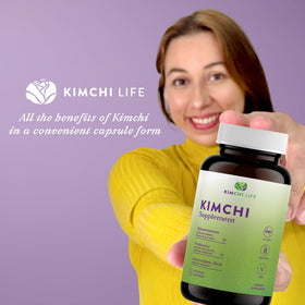Capsules Kimchi Life avec ingrédients naturels