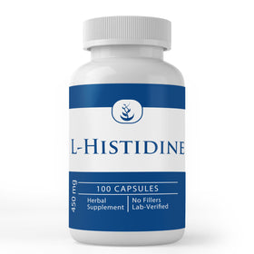 Capsules L-Histidine PURE ORIGINAL INGREDIENTS vue de face