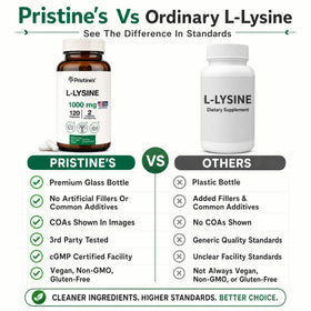 Capsules L-Lysine PRISTINE'S dans un environnement naturel