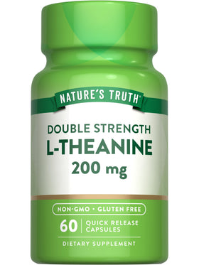 Capsules L-Theanine Nature's Truth 200mg vue de face