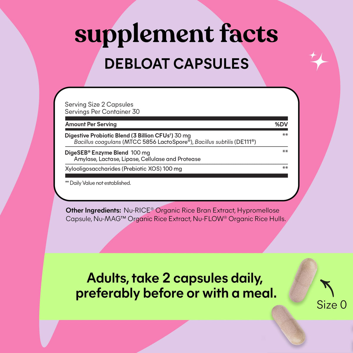 Capsules Lemme sur une table en bois