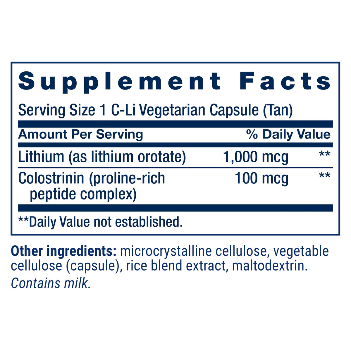 Capsules Li de Memory Protect de Life Extension
