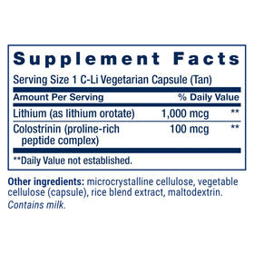 Capsules Li de Memory Protect de Life Extension