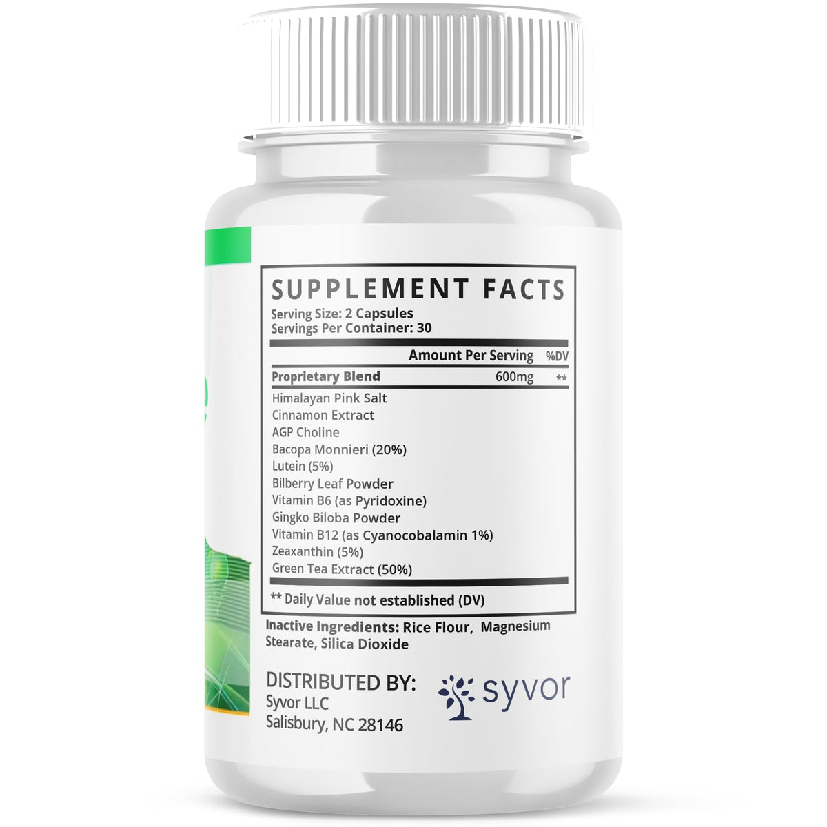 Capsules Lipovive de Syvor avec un verre d'eau