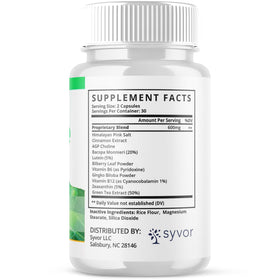 Capsules Lipovive de Syvor avec un verre d'eau