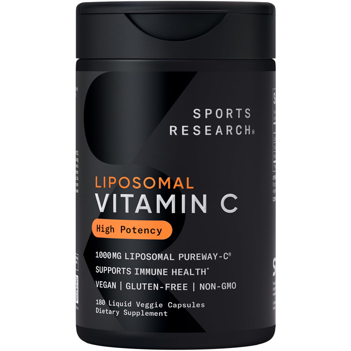 Capsules liquides de Vitamine C Liposomale 1000mg de Sports Research