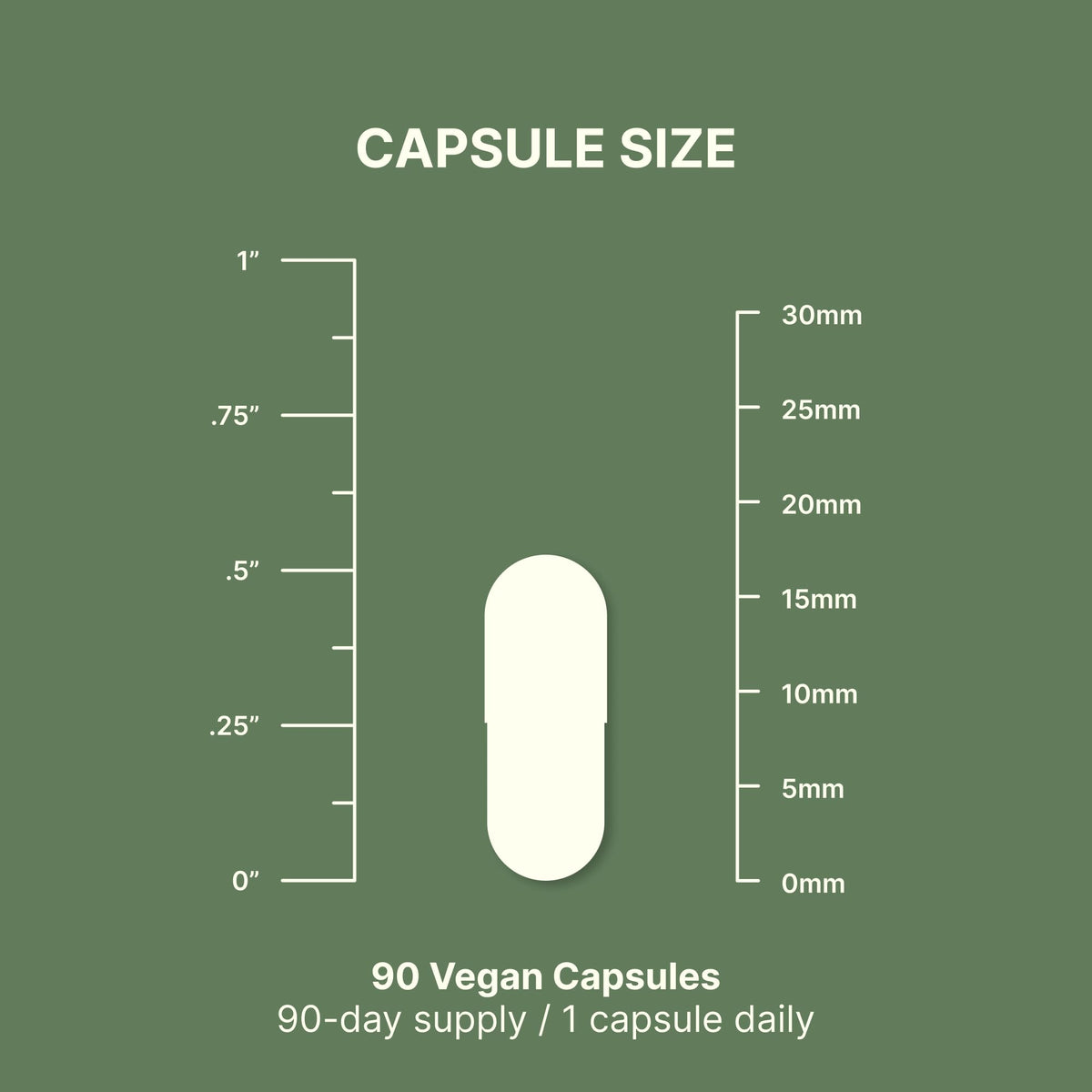 Capsules Lithium Orotate 1 mg Dr. Murray dans la main