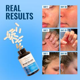 Capsules Live Conscious Multi Collagène avec étiquette visible