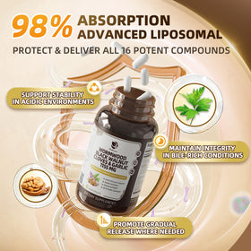 Capsules Lukaree 16-en-1 sur une cuillère