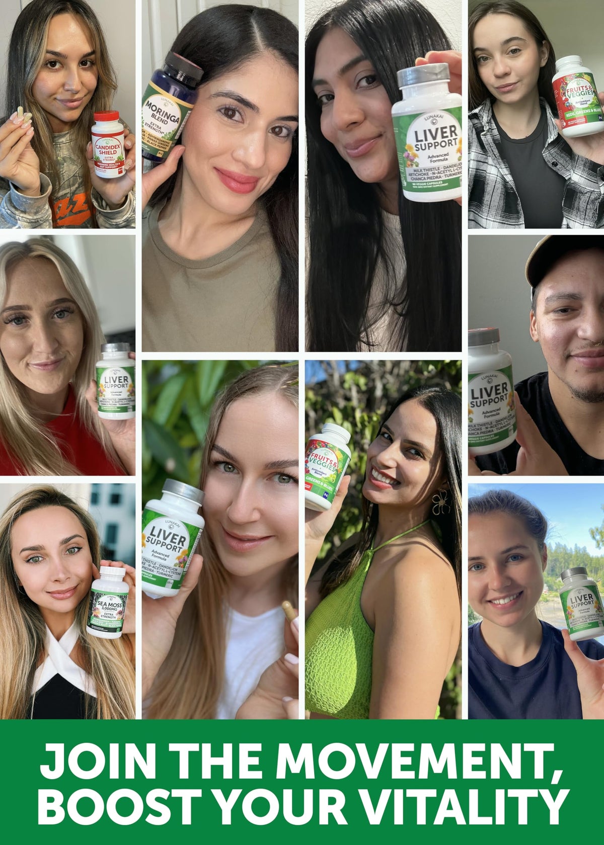 Capsules Lunakai Détox Foie dans une main