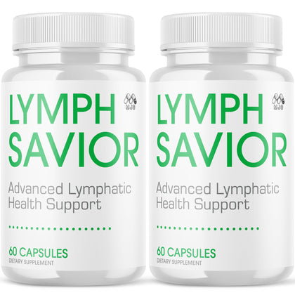 Capsules Lymph Savior MJO, bouteille de 120 capsules vue de face