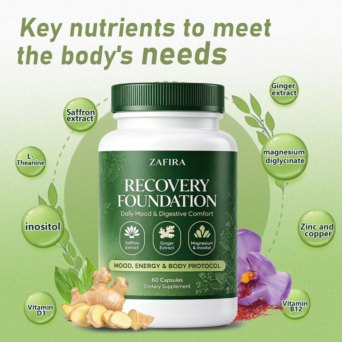 Capsules Lytavia Zafira Organics avec des extraits botaniques