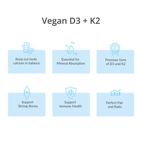 Capsules Magceutics D3 K2 Vegan dans une main