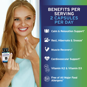 Capsules Magximum de TRIO NUTRITION sur un fond blanc