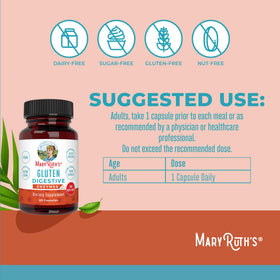 Capsules MARYRUTH'S sur une surface blanche