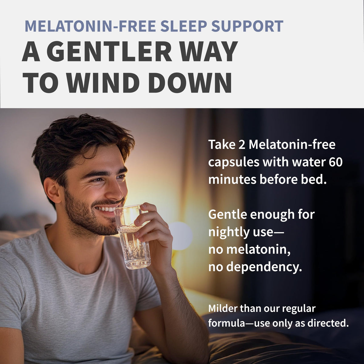 Capsules MEDCHOICE sur un fond naturel