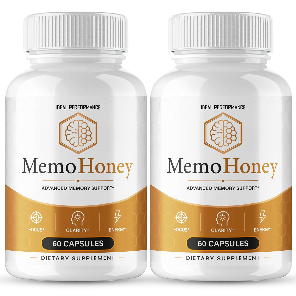Capsules Memo Honey IDEAL PERFORMANCE devant l'emballage