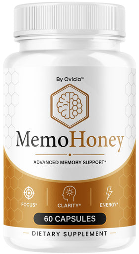 Capsules Memo Honey OVICIA, boîte de 60 capsules vue de face