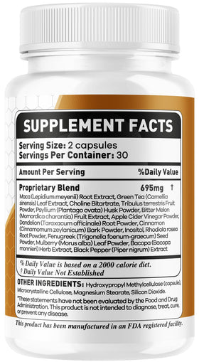 Capsules Memo Honey OVICIA, étiquette informative sur le produit