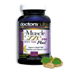 Capsules Muscle Ezze PM Plus de Doctors Nutra Nutraceuticals, boîte vue de face