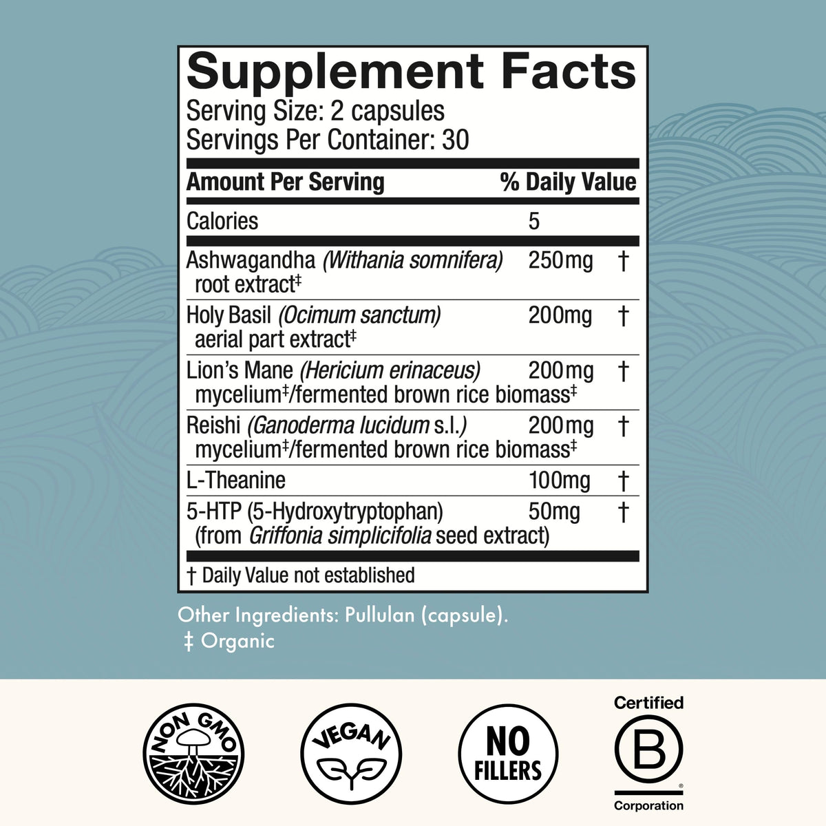 Capsules MycoBenefits Mood de Host Defense, vue de face