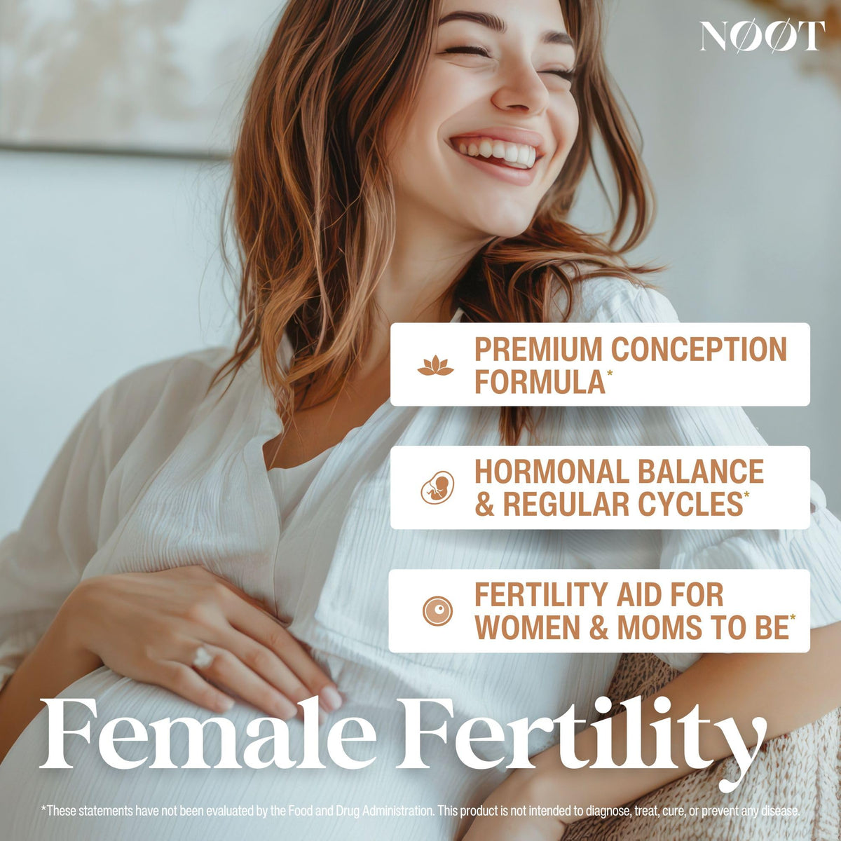 Capsules NØØT pour la fertilité féminine