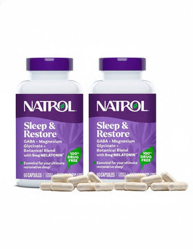 Capsules Natrol Sommeil & Récupération 60 comprimés, vue de face